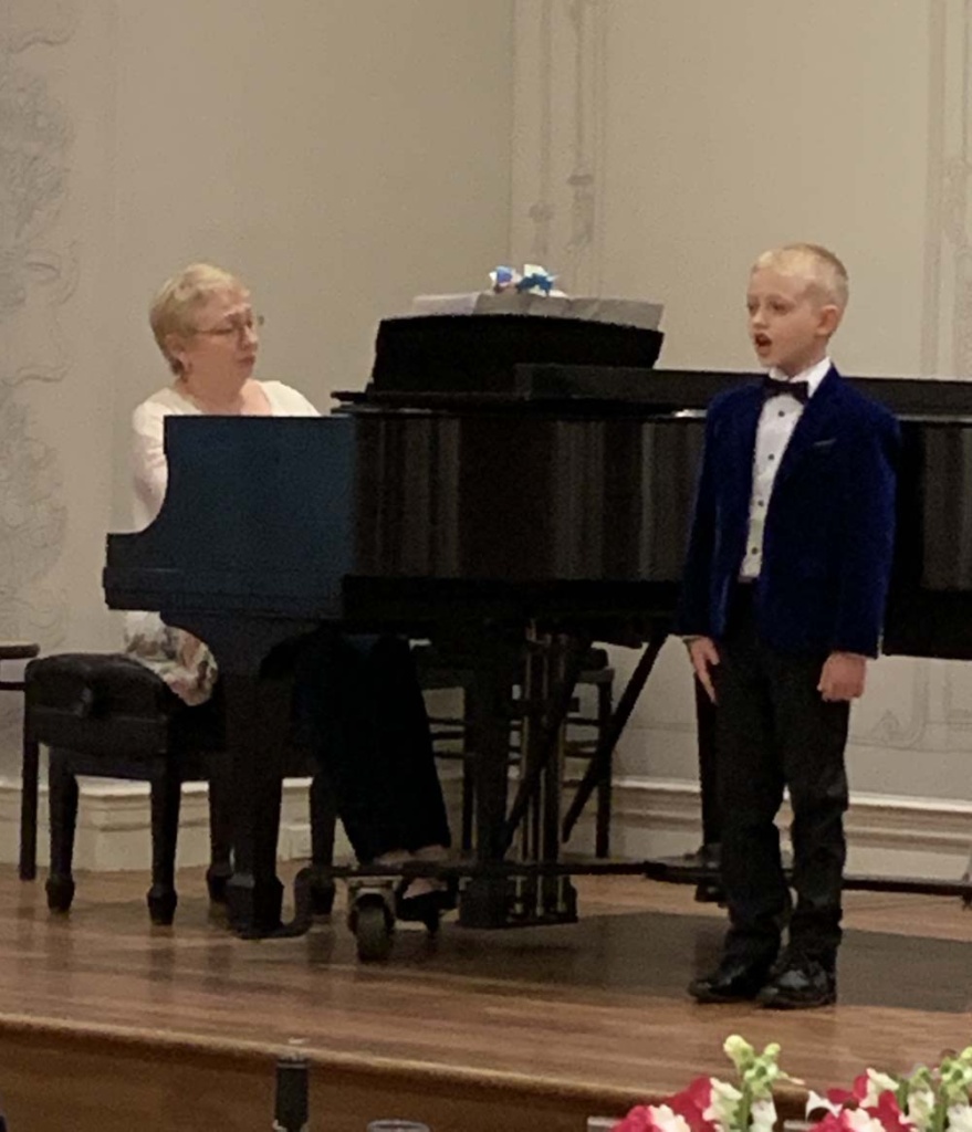 singing
